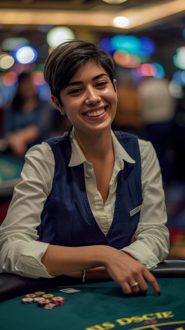 Live roulette table streaming on mobile screen